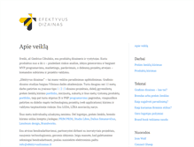 Tablet Screenshot of efektyvusdizainas.lt